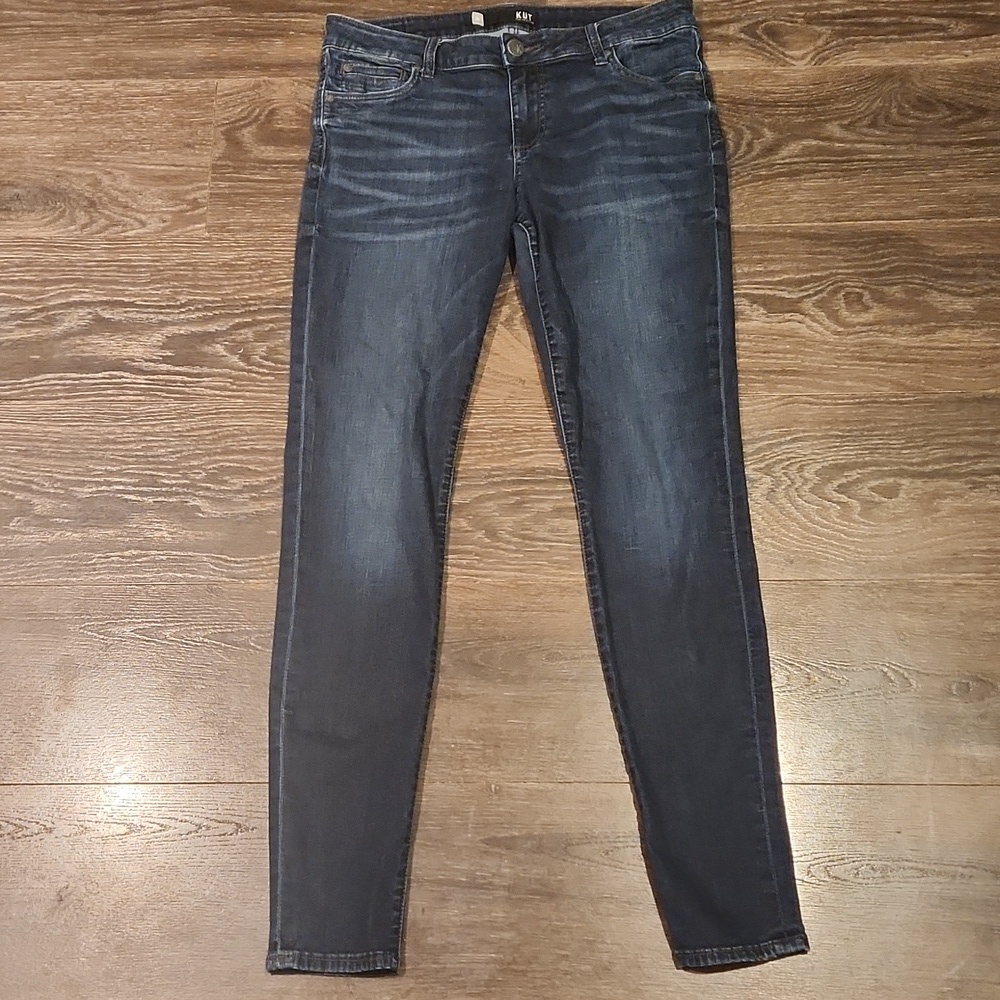 ❤ KUT FROM THE KLOTH MIA TOOTHPICK SKINNY JEANS, 10 (30) - Picture 5 of 9